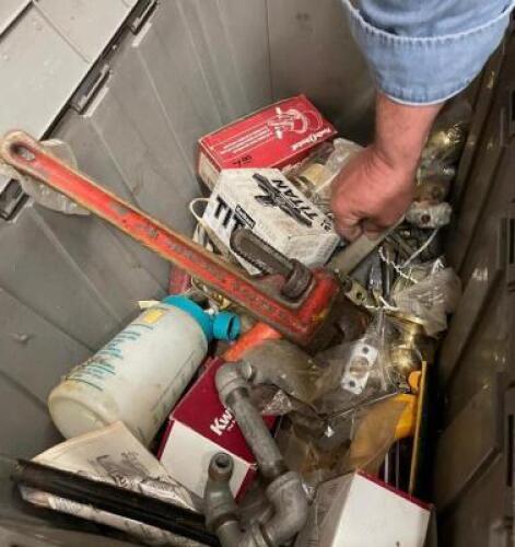 CONTAINER OF MISC TOOLS