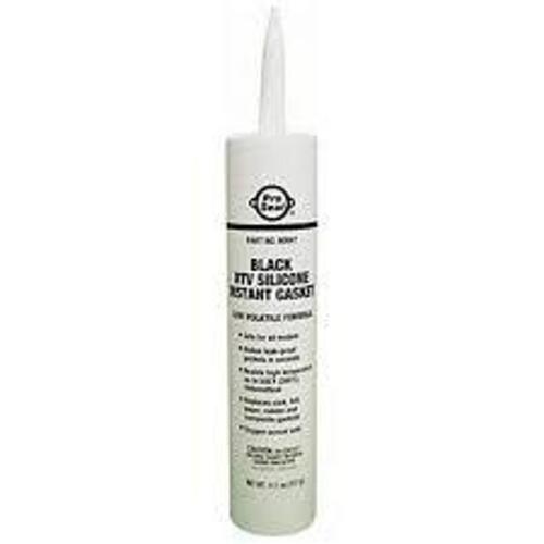 DESCRIPTION: (6) RTV SILICONE INSTANT GASKET BRAND/MODEL: PRO SEAL #1FBH9 INFORMATION: BLACK SIZE: 11.1 OZ RETAIL$: $20.00 EA QTY: 6