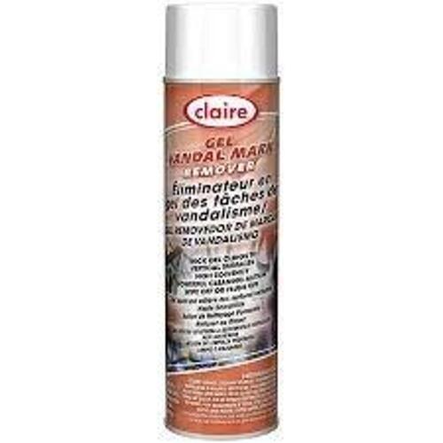 DESCRIPTION: (6) GEL VANDAL MARK REMOVER BRAND/MODEL: CLAIRE SIZE: 15 OZ RETAIL$: $12.59 EA QTY: 6