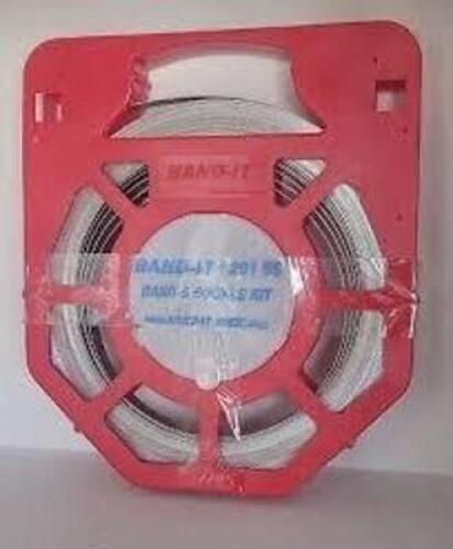 DESCRIPTION: (1) STAINLESS STEEL STRAPPING BRAND/MODEL: BAND-IT INFORMATION: 201 SS SIZE: 3/4X100 RETAIL$: $75.00 EA QTY: 1