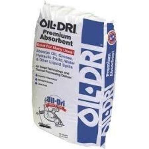 DESCRIPTION: (2) BAGS OF OIL DRI ABSORBENT BRAND/MODEL: OIL DRI RETAIL$: $56.25 EA QTY: 2