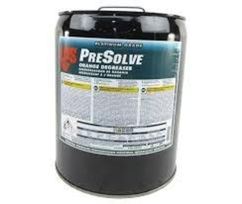 DESCRIPTION: (1) PRESOLVE ORANGE DEGREASER BRAND/MODEL: LPS #36FL96 SIZE: 5 GALLON RETAIL$: $705.35 EA QTY: 1