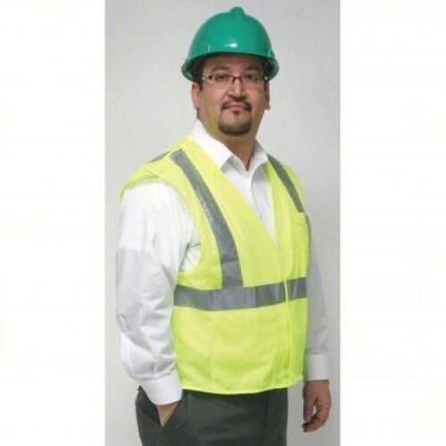 DESCRIPTION: (1) TEAR AWAY HIGH VIS VEST BRAND/MODEL: CONDOR #4CWA2 SIZE: 3XL RETAIL$: $46.33 EA QTY: 1