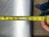 96" X 30" STAINLESS TABLE W/ GALV UNDERSHELF. - 3
