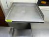 20" X 20" HEAVY DUTY STAINLESS WALL SHELF. - 2