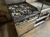FRANKLIN CHEF FOUR BURNER RANGE W/ 24" GRIDDLE. - 3