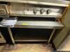 36 "X 30" STAINLESS LOWBOY EQUIPMENT STAND.