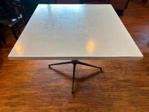 36 "X 36" MID CENTURY MODERN RESTAURANT TABLE