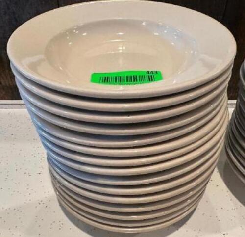 (15) 9" CHINA PASTA BOWLS