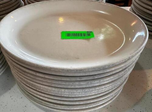 (12) 11.5" CHINA PLATTERS.