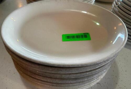 (12) 11.5" CHINA PLATTERS.