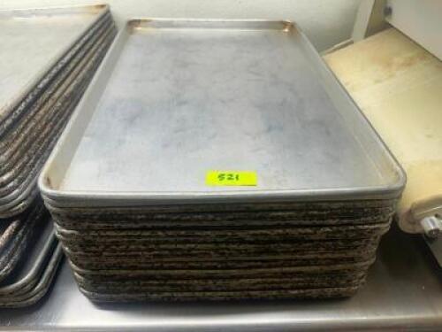 (14) FULL SIZE SHEET PANS