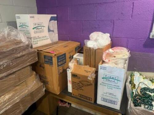 (1) LOT OF ASSORTED PAPER PRODUCT.