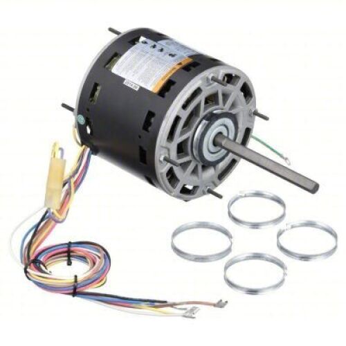 DESCRIPTION: (1) DIRECT DRIVE BLOWER MOTOR BRAND/MODEL: DAYTON #5RHT9 INFORMATION: 4 SPEED, OPEN AIR-OVER, STUD MOUNT, 3/4 TO 1/5 HP, 208-230V AC RETA