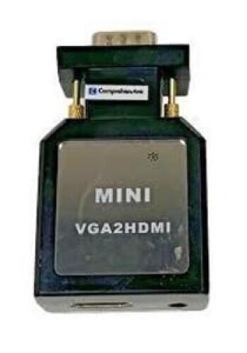 DESCRIPTION: (1) CASE OF (45) MINI VGA TO HDMI ADAPTER BRAND/MODEL: COMPREHENSIVE RETAIL$: $10.97 EA QTY: 1