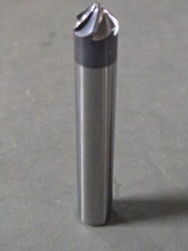 DESCRIPTION: (2) SOLID CARBIDE 45 DEG TAPER FORM BARREL CUTTER END MILL BRAND/MODEL: ACCUPRO 03315330 SIZE: 0.3750"MALL END DIA 3/16" LOC RETAIL$: $33