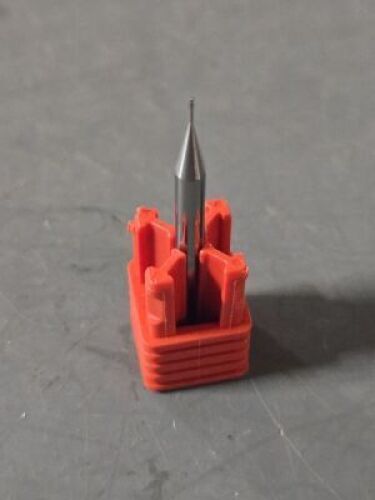 DESCRIPTION: (4) SOLID CARBIDE SQ END MILL BRAND/MODEL: ACCUPRO 62776449 SIZE: 1/64" DIA 1/8" SD RETAIL$: $136.36 QTY: 4