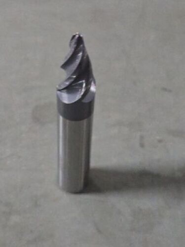 DESCRIPTION: (1) TAPER BARREL CUTTER END MILLS BRAND/MODEL: ACCUPRO 03328945 SIZE: 15 TAPER PER SIDE 1/2" SD RETAIL$: $410.44 QTY: 1