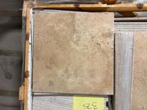 (375) - SQ. FT. OF NOCE TRAVERTINE PREMIUM GRADE TILE
