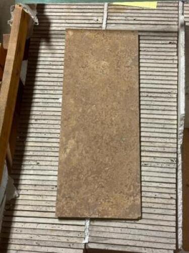 (297) - SQ. FT. OF NOCE TRAVERTINE PREMIUM GRADE TILE