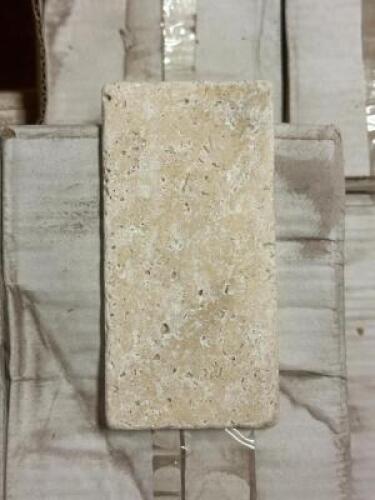 (476) - SQ. FT. OF IVORY LIGHT TRAVERTINE PREMIUM GRADE TILE