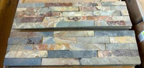 493 SQFT. OF RUST COPPER LEDGER TILE