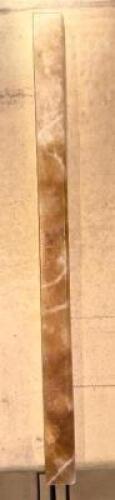 (17)- BOXES OF HONEY ONYX POLISHED MARBLE TRIM