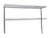 DESCRIPTION: (18) STEEL CANTILEVER SHELF BRAND/MODEL: GRAINGER/4UEN8 INFORMATION: SILVER/GALVANIZED STEEL RETAIL$: 31.98 EACH SIZE: 60"W X 12"D X 1-5/