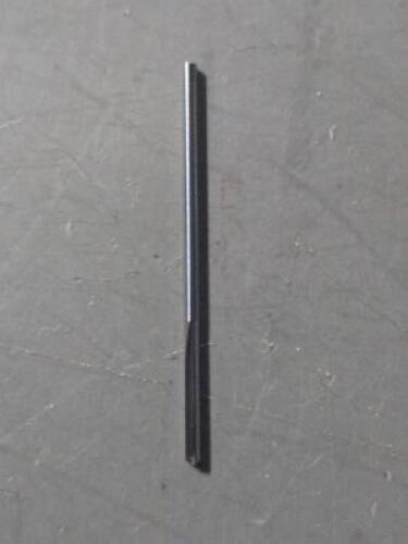 DESCRIPTION: (10) SOLID CARBIDE STRAIGHT FLUTE DRILL BITS BRAND/MODEL: HERTEL 16691487 SIZE: 1.5mm DIA RETAIL$: $42.72 QTY: 10