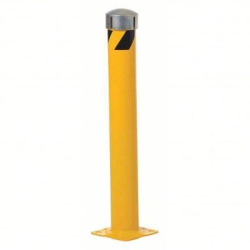 DESCRIPTION: (2) BOLT-ON BOLLARD BRAND/MODEL: PRODUCT NUMBER #45XC51 INFORMATION: CARBON STEEL, YELLOW SIZE: 4-1/2" DIAMETER RETAIL$: $168.72 EA QTY: