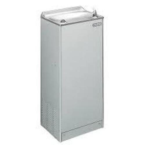 DESCRIPTION: (1) FLOOR MODEL COOLER WATER FOUNTAIN BRAND/MODEL: ELKAY #EFA8L1Z INFORMATION: LIGHT GRAY GRANITE RETAIL$: $1255.66 EA QTY: 1