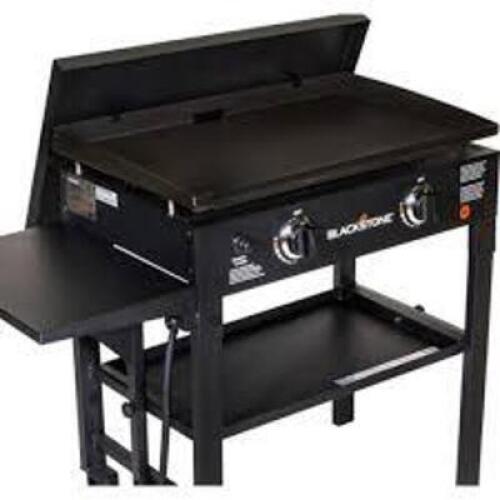 DESCRIPTION: (1) GRIDDLE W/HARD COVER & CABINETSBRAND/MODEL: BLACKSTONEINFORMATION: BLACKSIZE: 36"RETAIL$: $119.99 EAQTY: 1