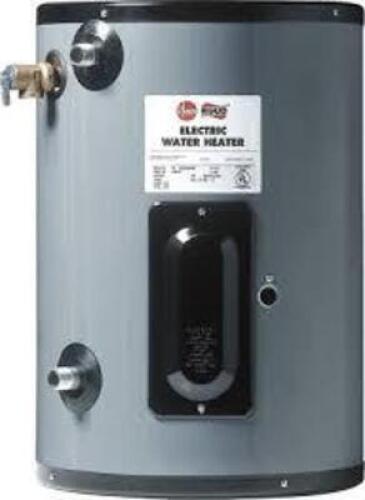 DESCRIPTION: (1) ELECTRIC WATER HEATERBRAND/MODEL: RHEEM RUUD #EGSP20INFORMATION:&nbsp;208 VAC, 21.6 AmpsSIZE: 19.9 GALLONRETAIL$: $972.17 EAQTY: 1