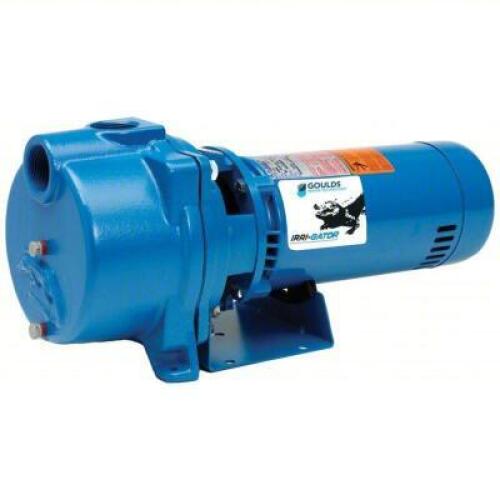 DESCRIPTION: (1) SELF PRIMING END SUCTION PUMPBRAND/MODEL: GOULDS WATER TECHNOLOGY - IRRI-GATOR #1N439INFORMATION: BLUE,&nbsp;115/230V AC, 1 hp, 51 psi Shut Off, ODPRETAIL$: $985.16 EAQTY: 1