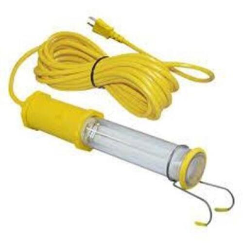 DESCRIPTION: (1) HANGING LIGHT BRAND/MODEL: SAF-T-LITE #1113-2500 INFORMATION: YELLOW, 120 V, 60 HZ RETAIL$: $74.09 EA QTY: 1