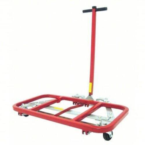 DESCRIPTION: (1) LIFT AND ROLL DESK & FURNITURE DOLLY BRAND/MODEL: DAYTON #30E986 INFORMATION: 600 LB LOAD CAPACITY SIZE: 42 1/2 IN X 32 IN X 22 1/2 I