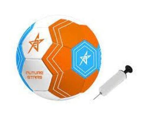DESCRIPTION: (1) SOCCER BALL BRAND/MODEL: FUTURE STARS INFORMATION: MULTI COLORED RETAIL$: $13.17 EA QTY: 1