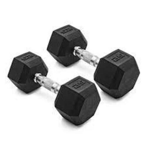 DESCRIPTION: (1) DUMBBELL BRAND/MODEL: CAP INFORMATION: BLACK, RUBBER SIZE: 5 LBS RETAIL$: $14.99 EA QTY: 1