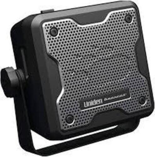 DESCRIPTION: (1) COMMUNICATION SPEAKER BRAND/MODEL: UNIDEN #BC15 INFORMATION: BLACK, 15 WATT RETAIL$: $27.99 EA QTY: 1