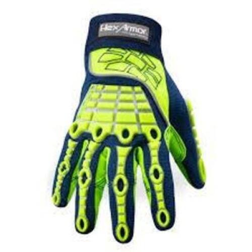 DESCRIPTION: (4) PAIRS OF ARMOR GLOVES BRAND/MODEL: HEXARMOR #4027 INFORMATION: GREEN SIZE: SIZE 3XL RETAIL$: $60.00 EA QTY: 4