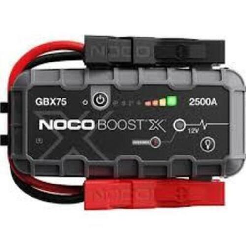 DESCRIPTION: (2) BOOSTER PACK, JUMP STARTER BRAND/MODEL: NOCO GENIUS #GB30 SIZE: 12V, 400 AMP RETAIL$: $174.99 EA QTY: 2