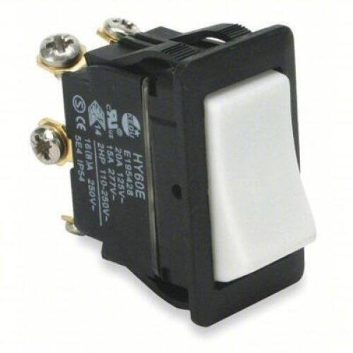 DESCRIPTION: (3) CASES OF (25) ROCKER SWITCH BRAND/MODEL: POWER FIRST #2LNJ4 INFORMATION: 2 POSITIONS, DPDT, ON/MOMENTARY ON, 2 HP RETAIL$: $213.00 EA