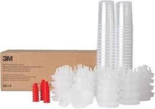 DESCRIPTION: (1) PAINT SPRAY GUN CUP LIDS LINERS KIT BRAND/MODEL: 3M PPS SIZE: 22 OZ RETAIL$: $88.61 EA QTY: 1