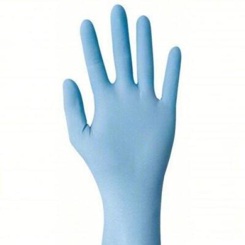 DESCRIPTION: (10) BOXES OF (100) DISPOSABLE NITRILE GLOVES BRAND/MODEL: SHOWA #797FX2 SIZE: Disposable, Biodegradable: Chemical-Resistant, M ( 8 ), 4