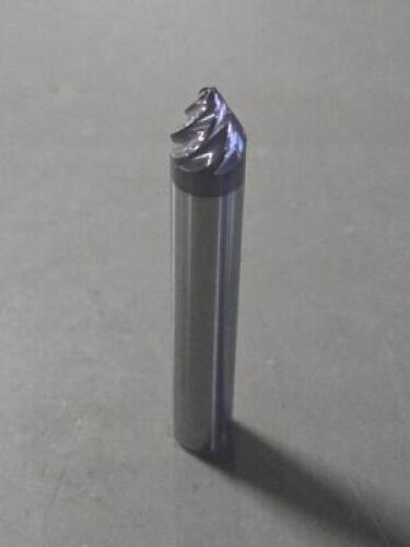 DESCRIPTION: (2) SOLID CARBIDE 30 DEG TAPER FORM BARREL CUTTER END MILL BRAND/MODEL: ACCUPRO 03312873 SIZE: 0.3750" SMALL END DIA RETAIL$: $330.24 QTY