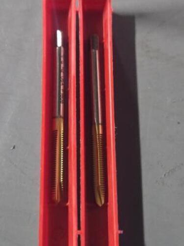 DESCRIPTION: (7) HSS SPIRAL POINT PLUG TAPS BRAND/MODEL: CLEVELAND C55302 SIZE: #6-40 UNF RETAIL$: $102.09 QTY: 7