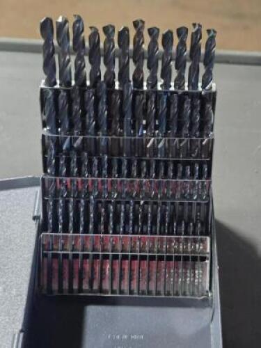 DESCRIPTION: (1) (60) PEICE SML DRILL BIT SET BRAND/MODEL: HERTEL 09233800 SIZE: #1-#60 RETAIL$: $89.98 QTY: 1