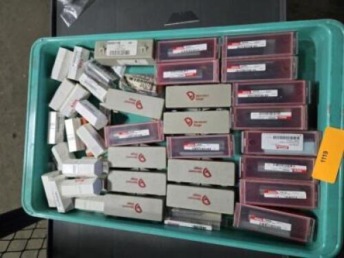 DESCRIPTION: (1) TRAY OF VARIOUS PIN GAGES BRAND/MODEL: SPI, VERMONT QTY: 1