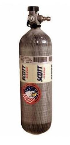 DESCRIPTION: (1) SCBA CYLINDER BRAND/MODEL: SCOTT SAFETY/200131-01 INFORMATION: CYLINDER DURATION: 30 MIN/CARBON RETAIL$: 1,413.38 SIZE: 6-9/16"DIA X