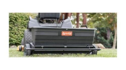 DESCRIPTION: (1) TOW SPIKER/SEEDER/DROP SPREADER RETAIL$: $624.60 SIZE: 42" SPREADING WIDTH QTY: 1